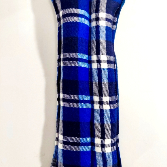 Plaid therapeutic heating-cooling eye bag, rice bag, heat pad, cold pack - Picture 2 of 2